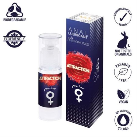 *ANAL LUBRICANT WITH PHEROMONES ATTRACTION FOR HER 50 ML