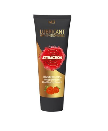 *LUBRICANT WITH PHEROMONES ATTRACTION STRAWBERRY 100 ML