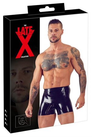 2910438 Men's Latex Briefs black