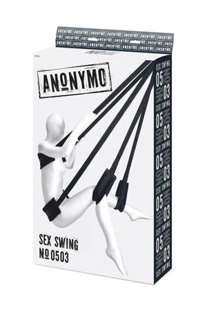 Anonymo Sex swing, Velour, black