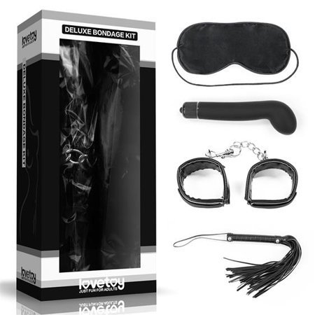 Bondage Kit Vibrating Black