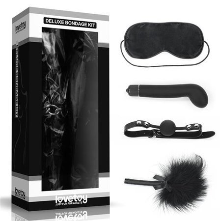 Bondage Kit Vibrating Black