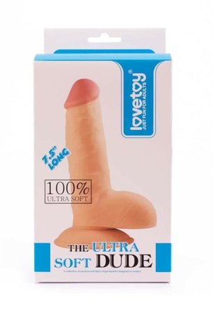 Dildo The Ultra Soft Dude 7,5" Flesh