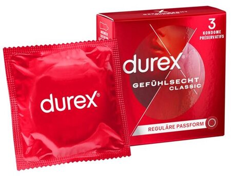 Durex gefühlsecht 3  transp.