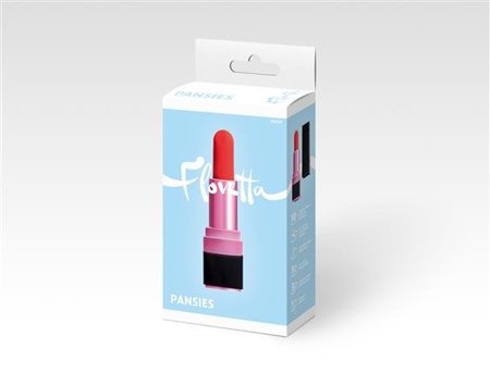 Mini-vibrator Flovetta by Toyfa PANSIES, ABS plastic, black, 9 cm