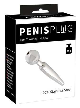 Penis Plug "Cum-Thru"