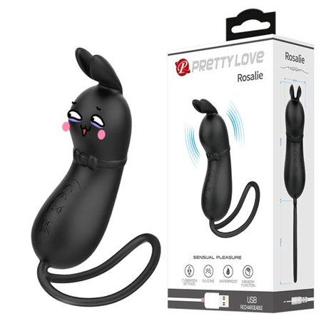 Pretty Love Rosalie Vibro Stimulator Black