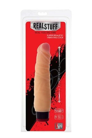 RealStuff 7 inch Vibrator Flesh