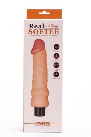 Reel Softee Vibrator Flesh 7,8"